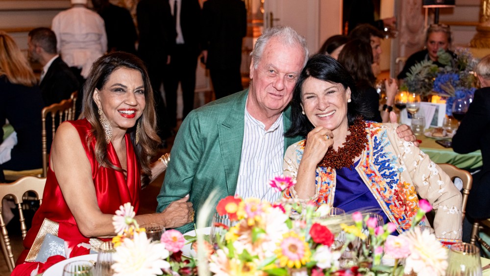 Kirat Young, Jacques Grange and Paloma Picasso