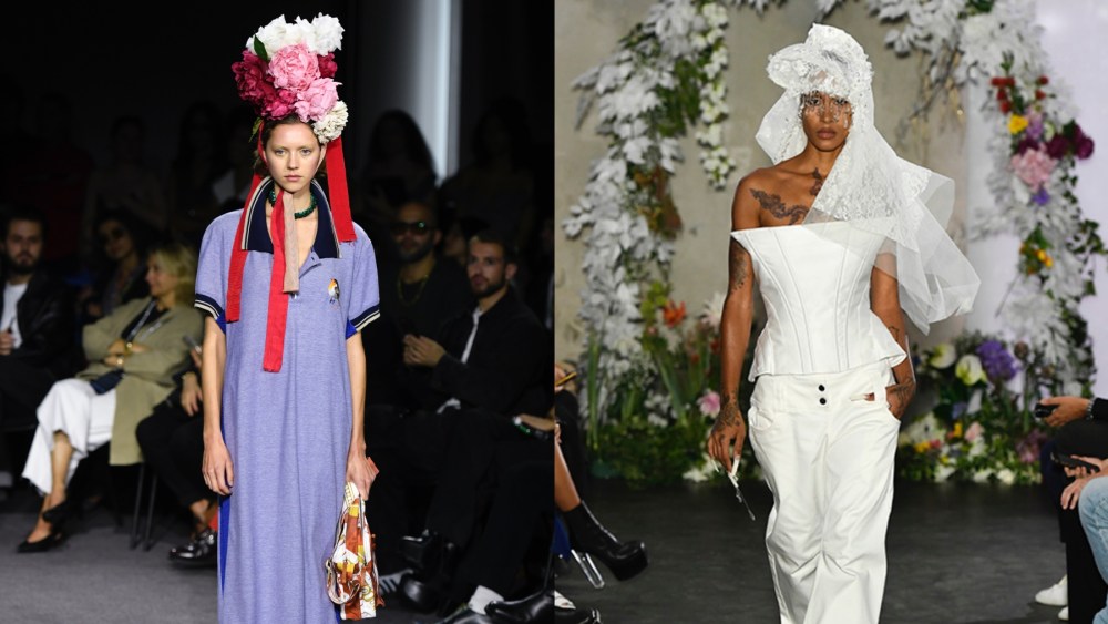 Paris fashion week, statement hats, spring 2024