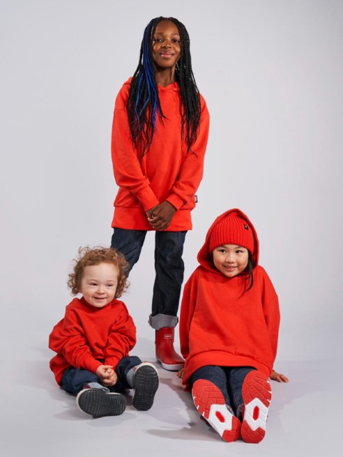 Reima debuted the Uudesti hoodie, made from Infinna.