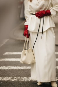 Street style at the Spring 2024 New York Fashion Week Runway Shows.