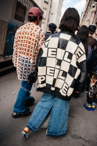 Street style at the Spring 2024 Paris Fashion Week Runway Shows.
