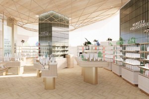 A rendering of DFS's Beauty Collective version 2.0