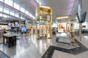 Rabanne in T2 of Heathrow