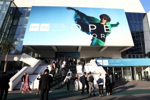 TFWA at the Palais des Congres in Cannes, France.