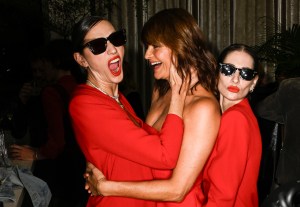 Jenna Lyons, Helena Christensen, and Sarah Clary