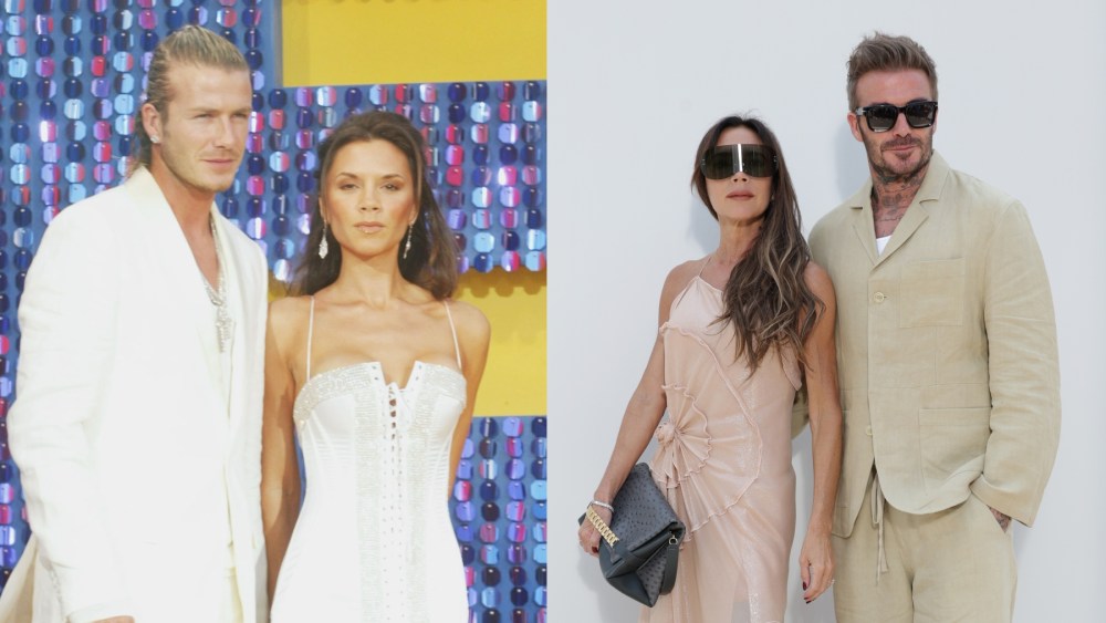 David Beckham, Victoria Beckham, Couple, Style, Photos, Before, After,