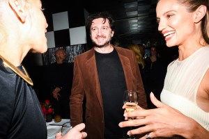 Gene Stupnitsky and Dianna Agron