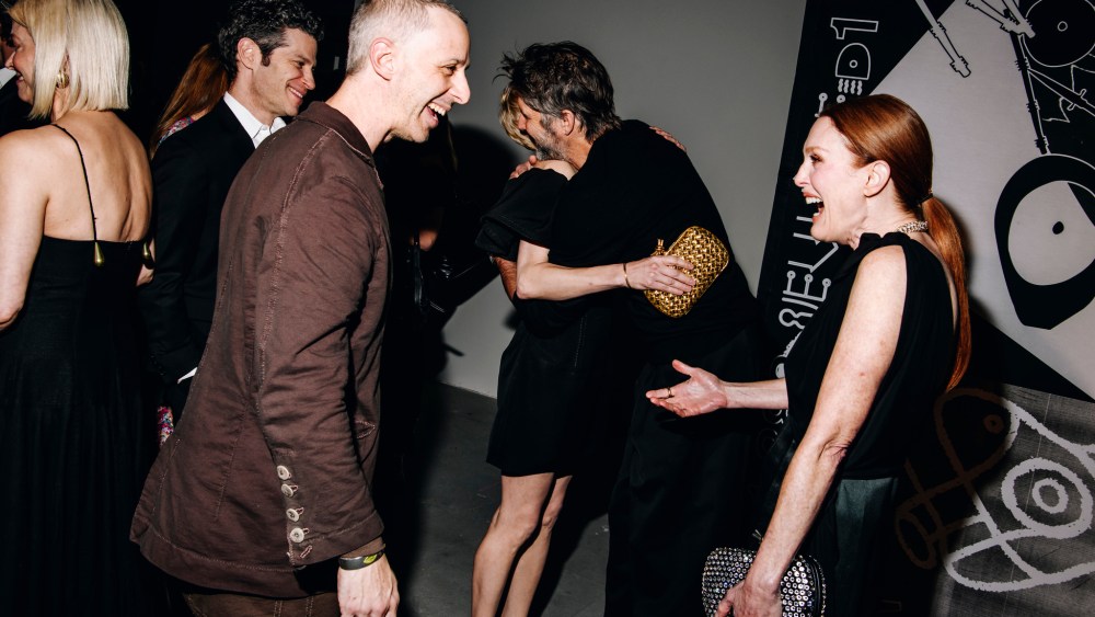Jeremy Strong and Julianne Moore