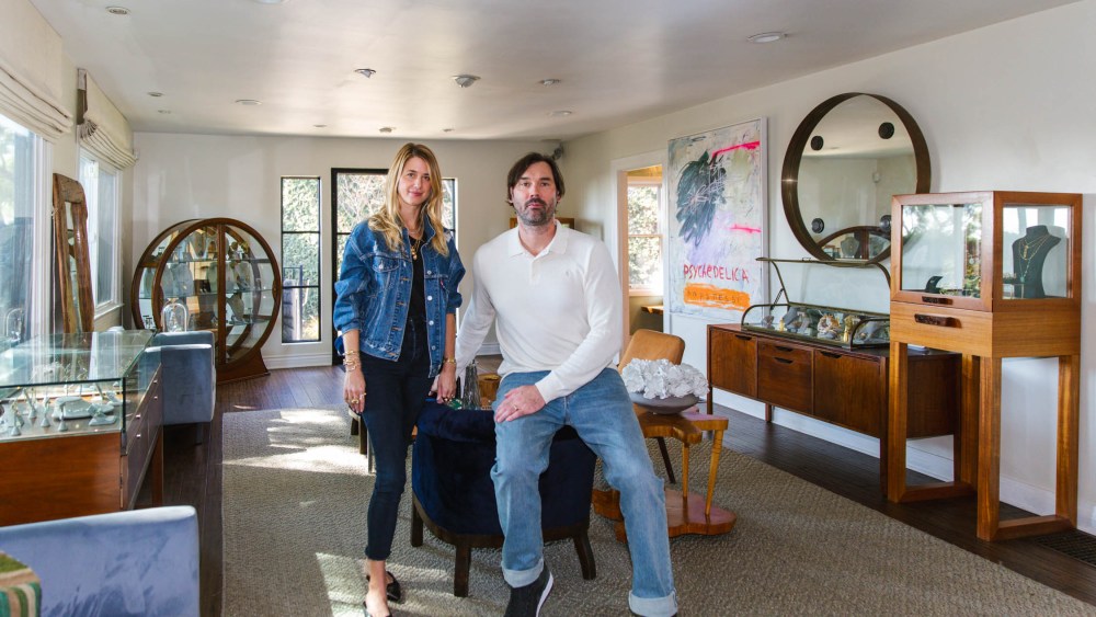 Rick and Kayla Rose, owners of Roseark in Los Angeles.