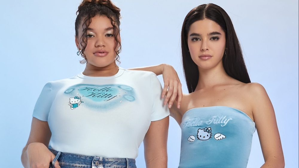 Forever 21, Hello Kitty, blue angel, holiday