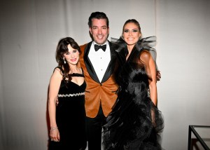 Zooey Deschanel, Jonathan Scott and Heidi Klum