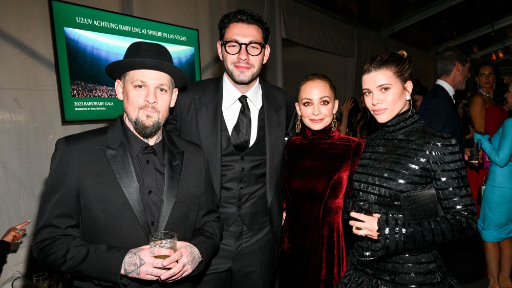Joel Madden, Elliot Grainge, Nicole Richie, Sofia Richie