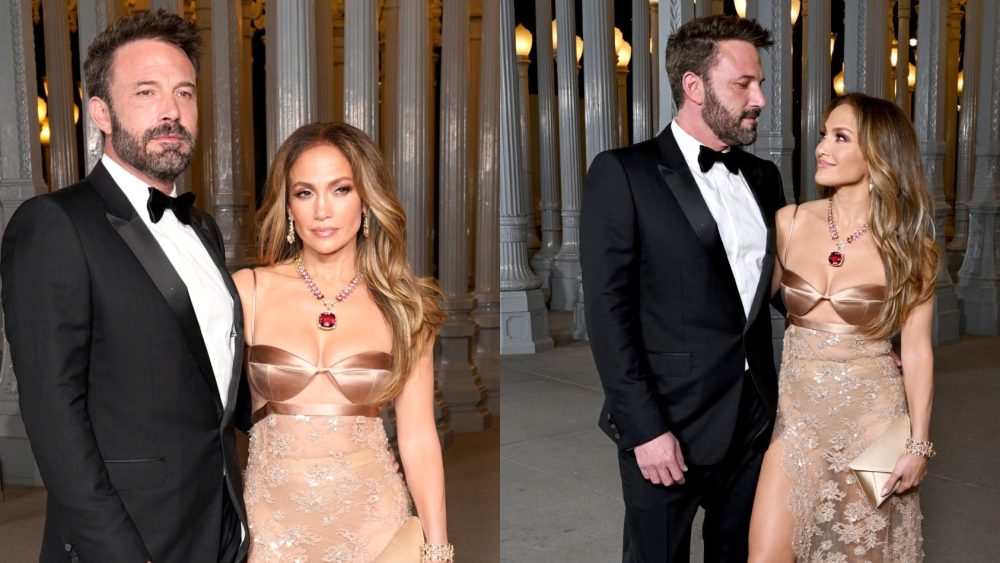 Ben Affleck and Jennifer Lopez attend the 2023 LACMA Art + Film Gala on Nov. 04 in Los Angeles.