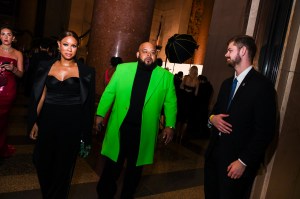 Stephanie Horton and Sergio Hudson