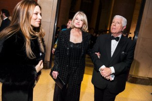 Martha Stewart and Dennis Basso