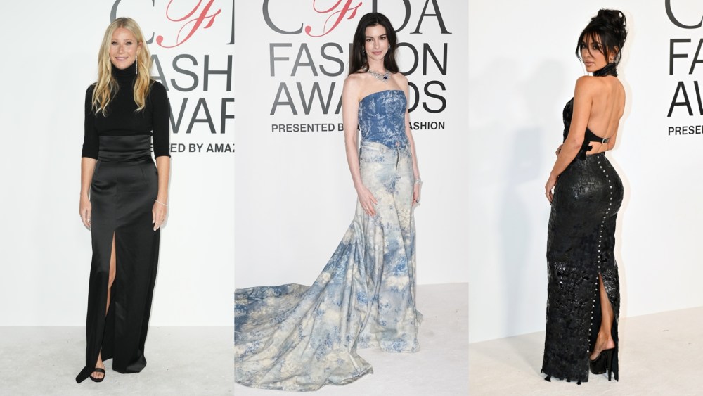 Gwyneth Paltrow, Anne Hathaway and Kim Kardashian at the 2023 CFDA Fashion Awards on Nov. 6 in New York.