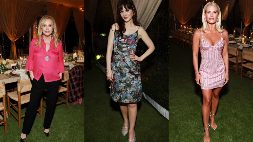Kathy Hilton, Zooey Deschanel, Madison LeCroy, Evan Ross Katz, Chaos Dinner