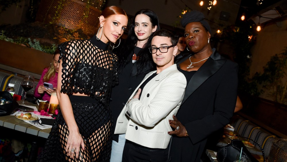 Ashlee Simpson, Krysten Ritter, Christian Siriano and Leslie Jones