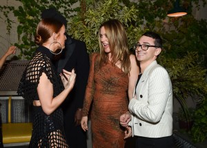 Ashlee Simpson, Alicia Silverstone and Christian Siriano