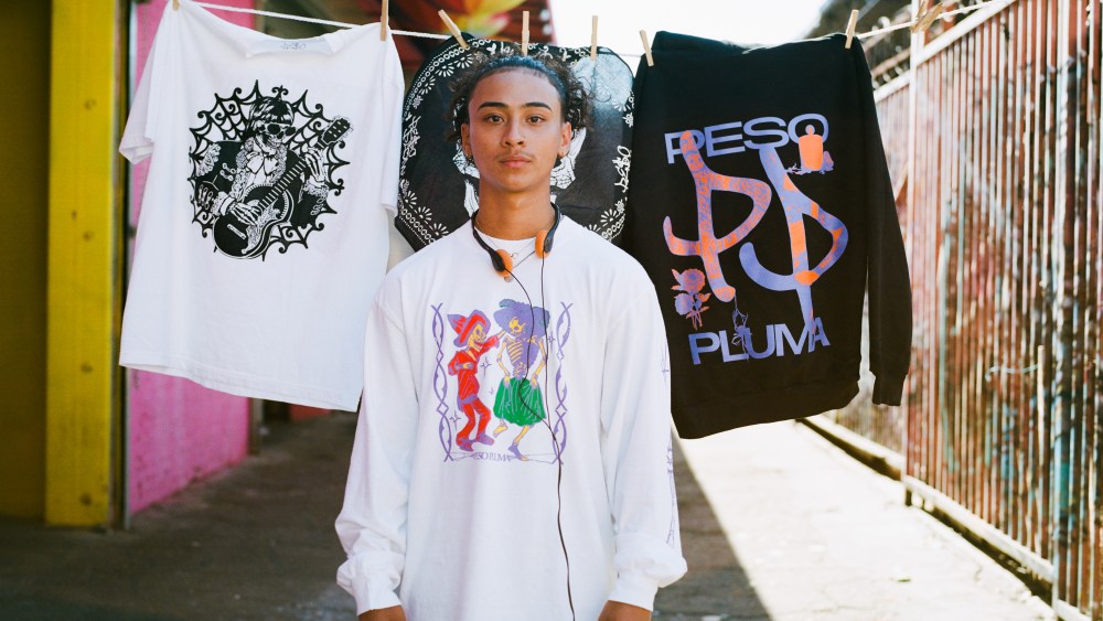 The Peso Pluma capsule for Spotify.