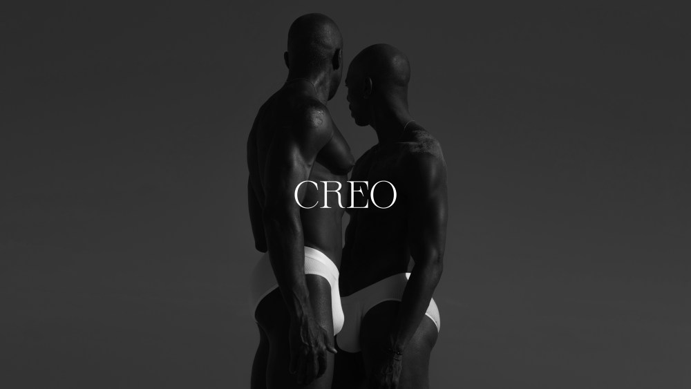A marketing image for Creo underwear.