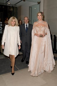 Queen Maxima and Brigitte Macron