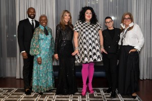 Tyson Beckford, Bethann Hardison, Nina Garcia, Ashley Longshore, Christian Siriano, Fern Mallis