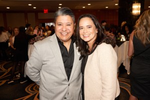 Reuben Carranza and Larissa Jensen