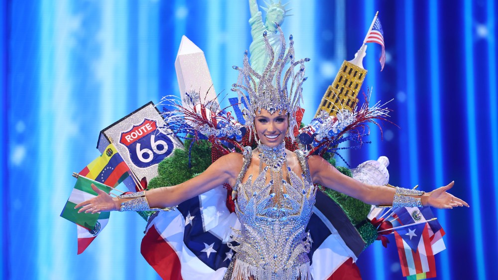Miss USA, Noelia Voigt, Miss Universe Competition, 2023, National Costume, el salvador, november 16,