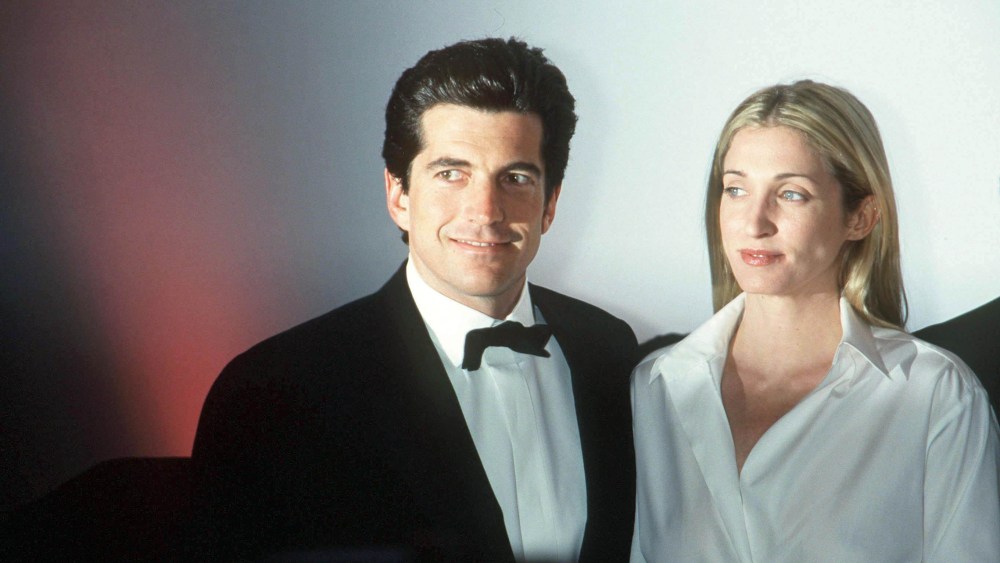 John F. Kennedy Jr. and Carolyn Bessette Kennedy in 1999.