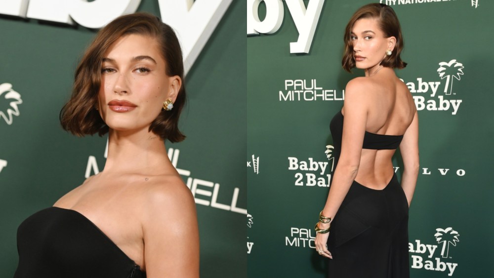 Hailey Bieber at the Baby2Baby Gala held on Nov. 11 in Los Angeles.