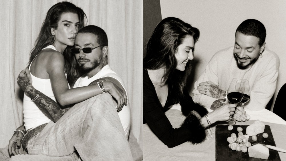 J Balvin and Valentina Ferrer in the Tiffany & Co.'s "Lock With Love" campaign.