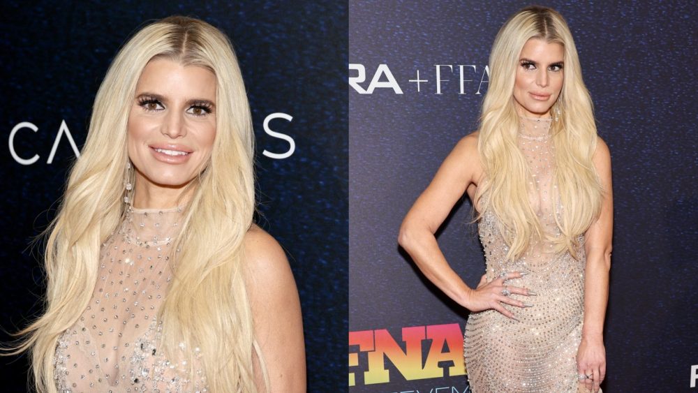 Jessica Simpson, FNAA, awards, celebrity style, red carpet