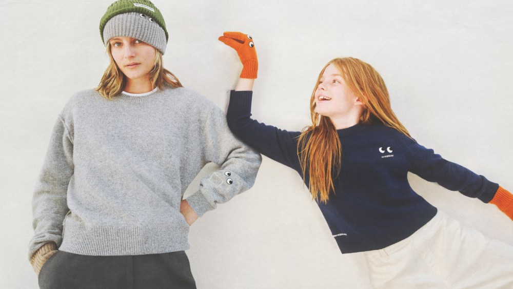 Pieces from the Uniqlo x Anya Hindmarch collection.