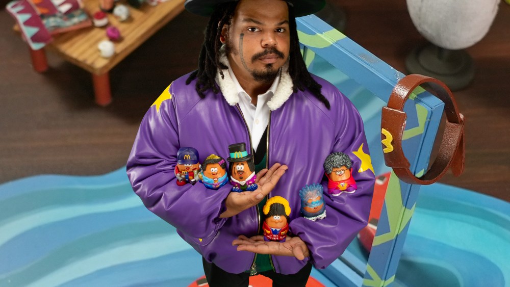 Kerwin Frost with his McNuggets Buddies.