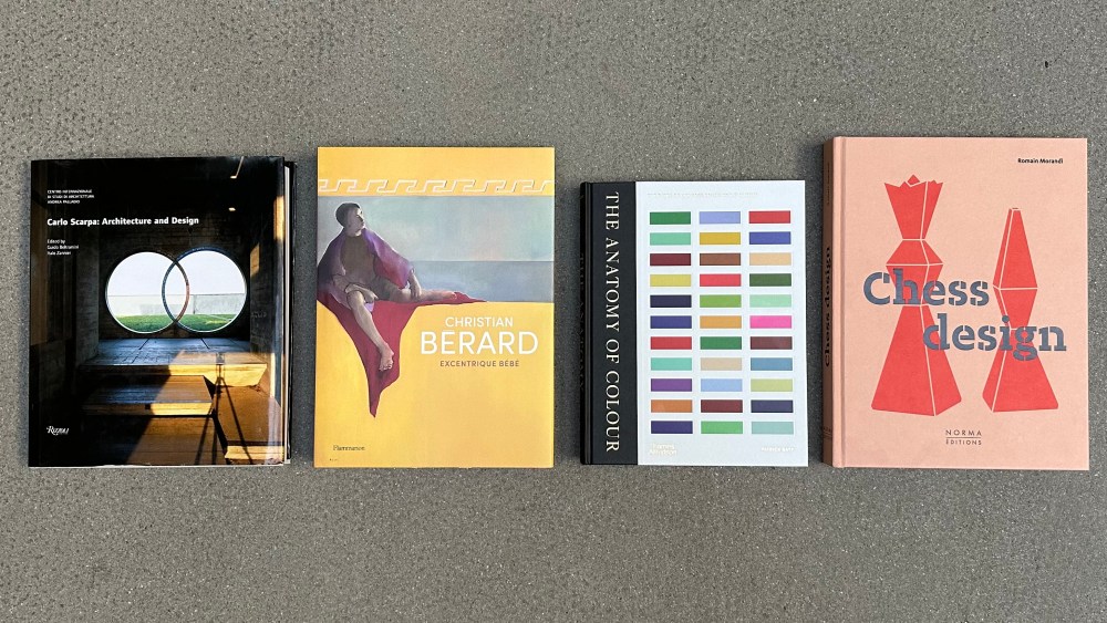Perrenial bestsellers at 7L bookstore in Paris.
