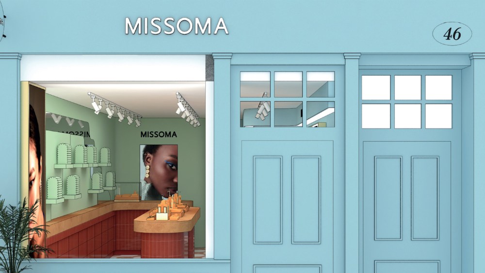 Missoma's brick-and-mortar store on Monmouth Street.