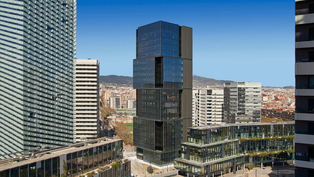 Puig's new tower in Barcelona, Spain.