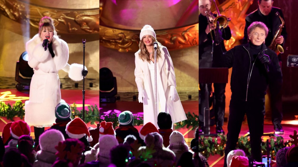 A closer look at the 2023 Rockefeller Center Christmas Tree Lighting Ceremony on Nov. 29 in New York.