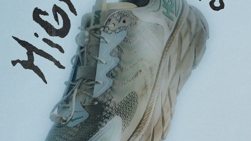 The Clifton LS Satisfy sneaker.