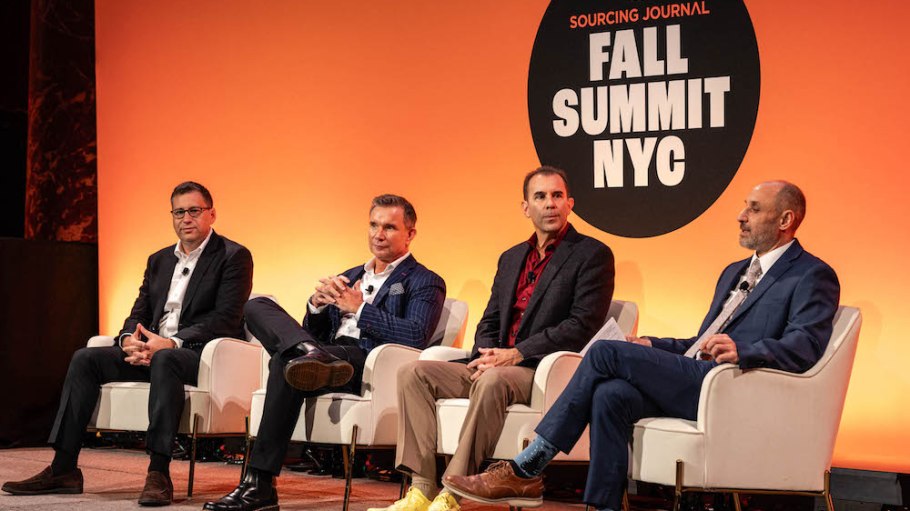 SJ Fall Summit Jason Kra Li & Fung, Guido Schlossmann, Synergies Worldwide, Duncan Scott, New Balance