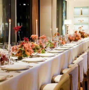 The scene at the Tiffany & Co. and Cabana Magazine Issue 2 dinner.