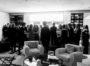 The scene at the Tiffany & Co. and Cabana Magazine Issue 2 dinner.