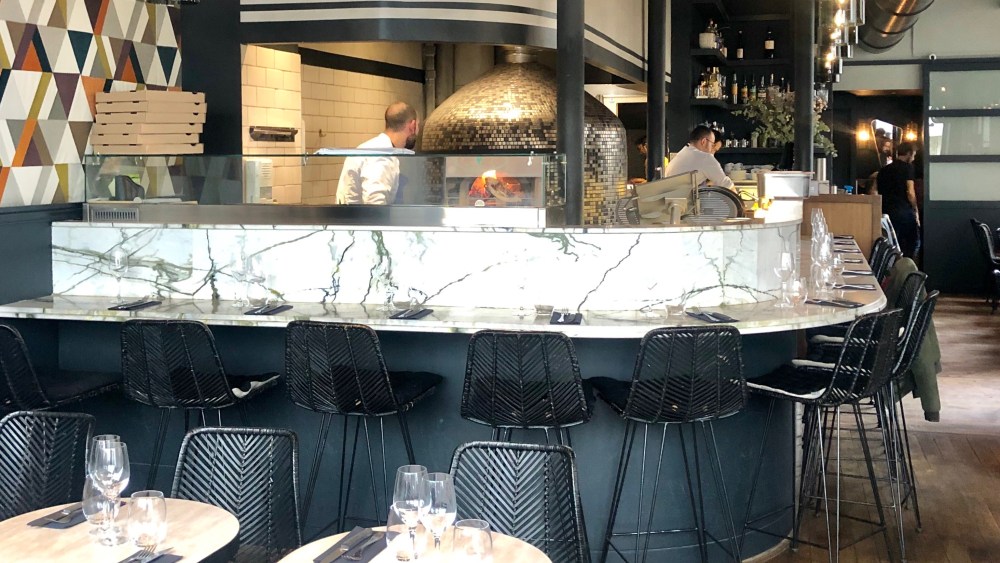 Anima, Italian restaurant, Paris.