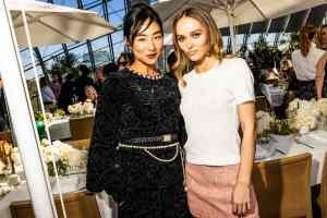 Greta Lee and Lily-Rose Depp