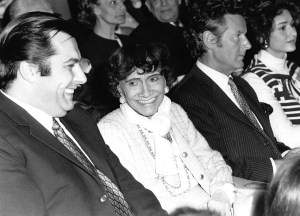 La couturi√®re Coco Chanel assistant √† la premi√®re diffusion du film ?Tristana? de Luis Bunuel, le 28 avril 1970, en France. (Photo by Yves LE ROUX/Gamma-Rapho via Getty Images)