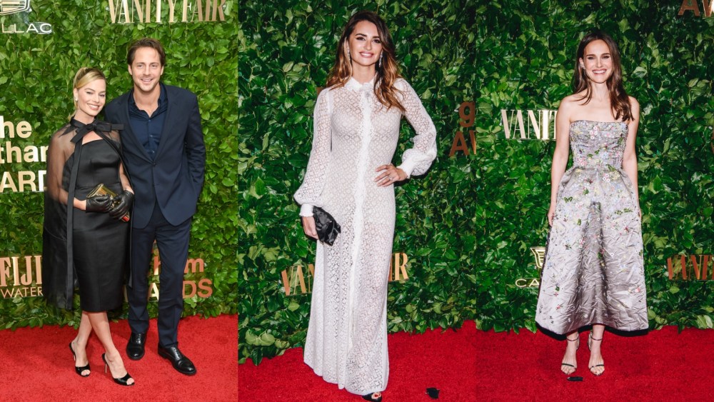 Margot Robbie, Tom Ackerley, Penélope Cruz, Natalie Portman, gotham awards,