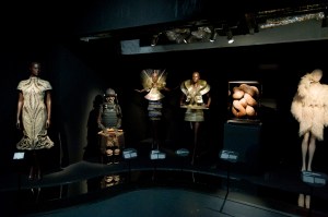 A view of the Iris van Herpen retrospective at the Musée des Arts Décoratifs in Paris.