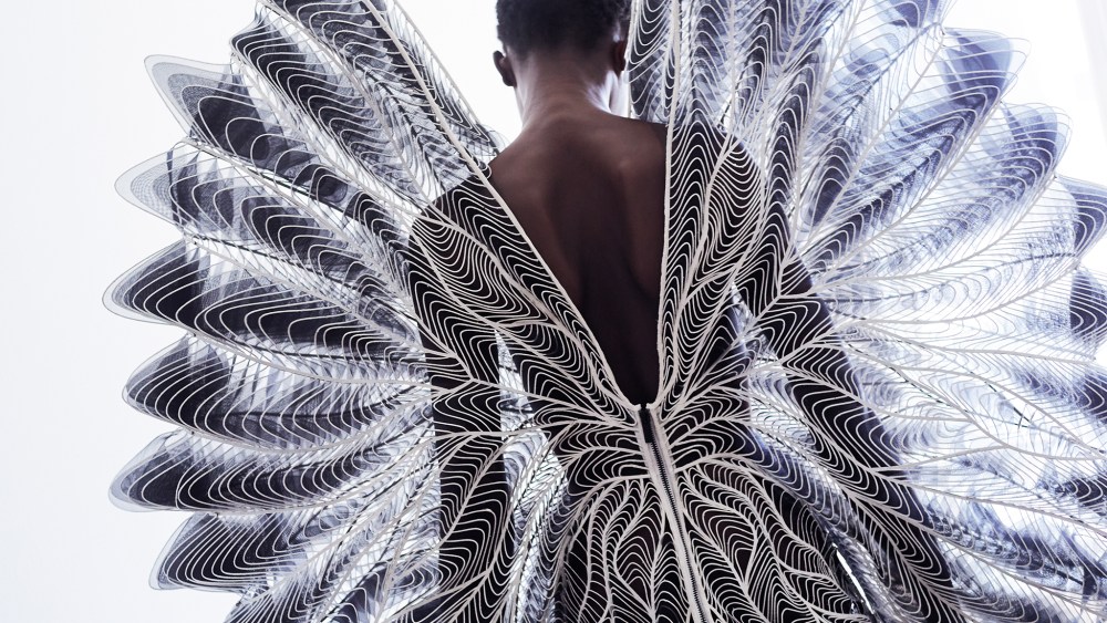 A look from Iris Van Herpen ‘Syntopia’ collection.