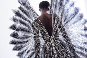 A look from Iris Van Herpen ‘Syntopia’ collection.